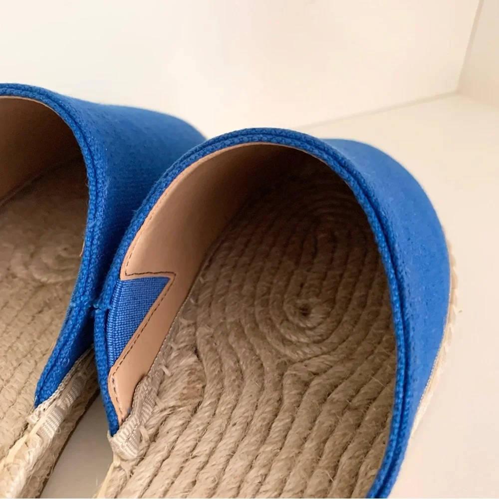 Banana Republic Blue Espadrille Slip-On Shoes